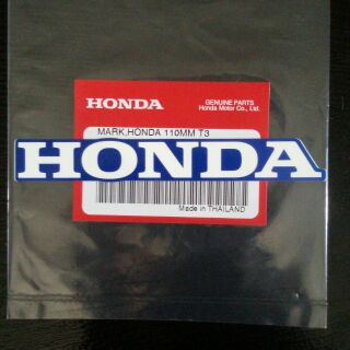 สติ๊กเกอร์ ฮอนด้า สติ๊เกอร์แต่งรถ Honda แท้ศูนย์ ติดบังลม Wave 125 ,S I X