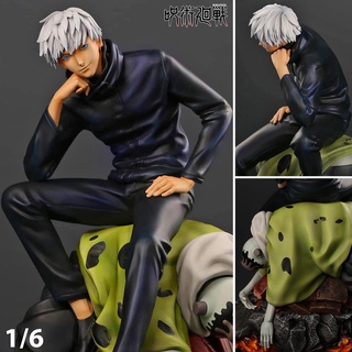 Figure ฟิกเกอร์ Force Studio งานปั้น Jujutsu Kaisen มหาเวทย์ผนึกมาร Satoru Gojo โกโจ ซาโตรุ 1/6 ผู้ใช้คุณไสยสุดแกร่ง