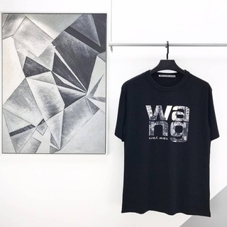 เสื้อยืด อเล็กซานดร้า Wang T-shirt Hiend 1:1 ใส่ได้ทั้งผู้หญิงผู้ชาย ถ่ายสดจากสินค้าจริง100% Size S - XL