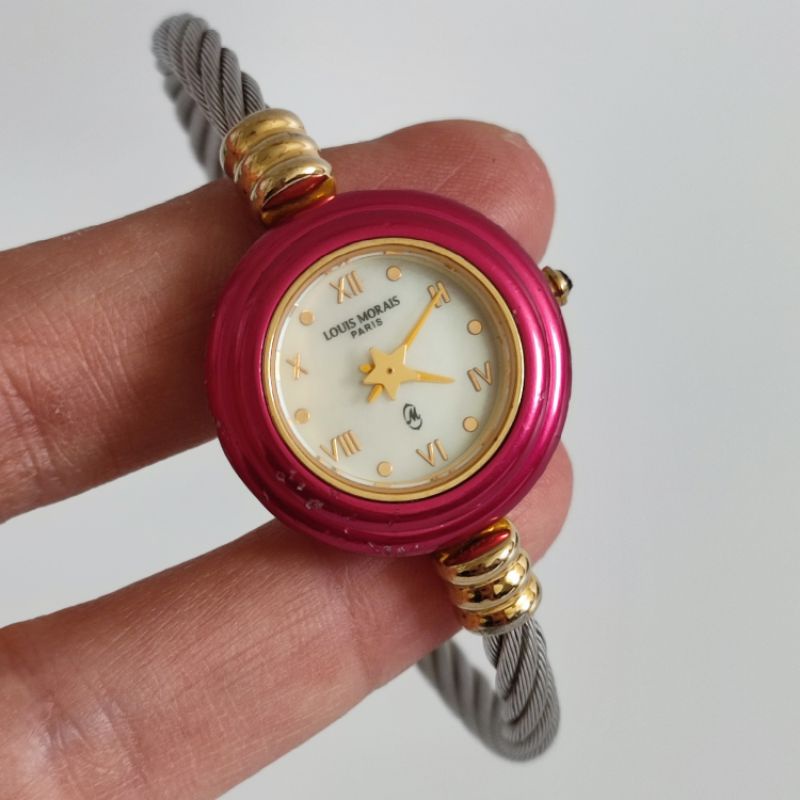 นาฬิกา Louis Morais Paris ของแท้ จากญี่ปุ่น มือสอง สภาพยังสวย