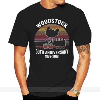 ถูกสุดๆ#เสื้อยืด พิมพ์ลาย Woodstock 50Th Anniversary 1969-shubuzhi สไตล์วินเทจ สําหรับผู้ชายรหัสเต็ม