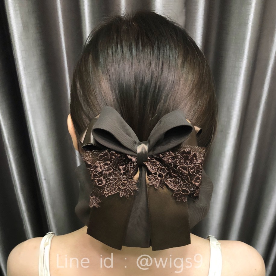 เน็ตผม ใส่ทำงานทรงเรียบหรูดูสุภาพ งานไทยสุดปราณีต เกรดพรีเมียม เน็ตติดผม เน็ตติดผมสีน้ำตาล ราคาโปรโม