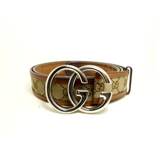 เข็มขัด Gucci imprime belt sz 120 48 มือ 2 ของแท้