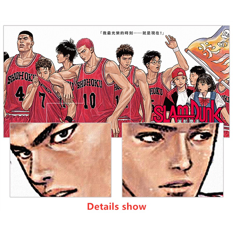 new]Slamdunk Sakuragi Hanamichi Rukawa Kaede Manga Poster Stickers Anime  Cartoon Waterproof Wallpaper Dormitory Bedcham | Shopee Thailand