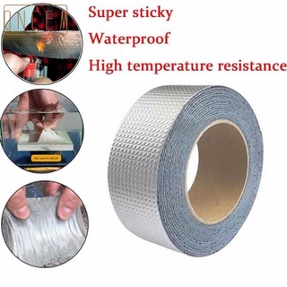 【ONCEMOREAGAIN】Anti-leakage Self-adhesive Waterproof Tape Sticky Aluminum Foil Butyl Rubber for Roof&amp;Pipe Leak