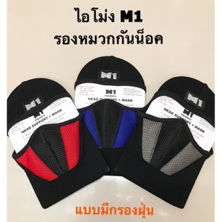 ไอโม่ง รองหมวกกันน็อค M1 แบบมีตัวกรองฝุ่น