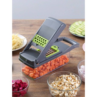 เครื่องขูดแบบมัลติฟังก์ชั่น เครื่องหั่นผัก Multi-function dicing grater