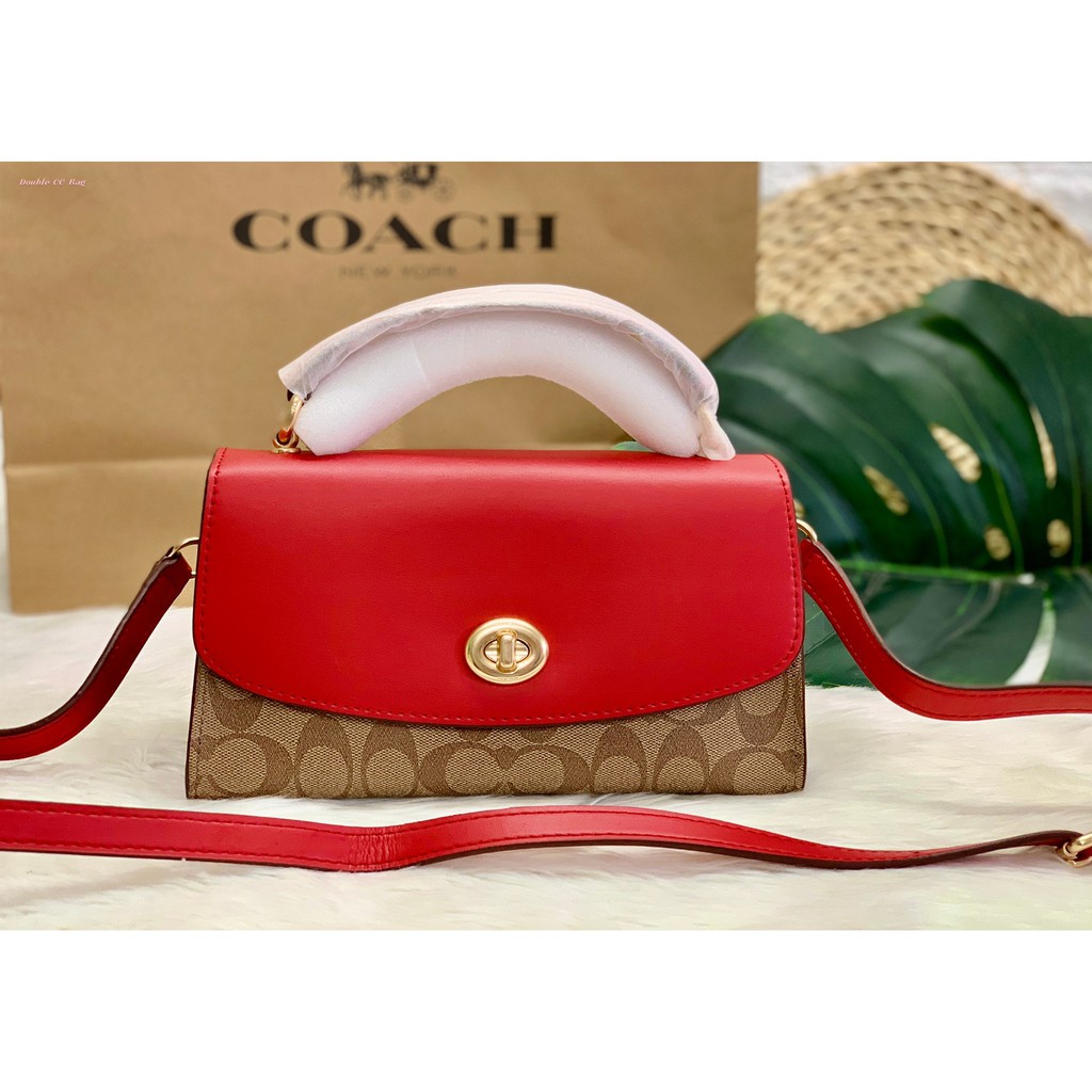 (แท้ 💯%‼) COACH TILLY SATCHEL 23