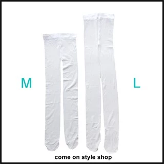ถุงน่องเด็ก สีขาว (4-7 ขวบ) (7-11 ขวบ) ออกงาน การแสดง ถุงน่องเต้นบัลเล่ต์ Pantyhose for Children (White) พร้อมส่งจากไทย