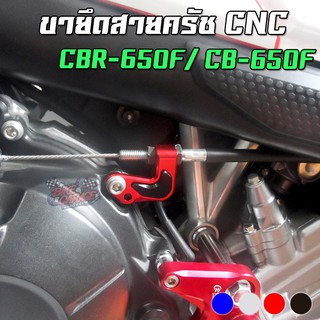 ขายึดสายครัช CNC แต่ง HONDA CBR-650F/CB-650F PIRANHA (ปิรันย่า)