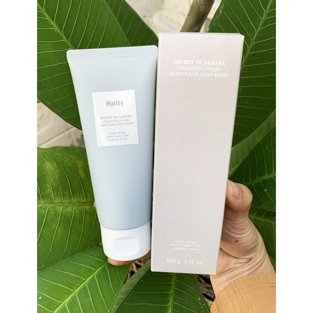 Huxley Secret of Sahara Cleansing Foam 100g. ThaiPick