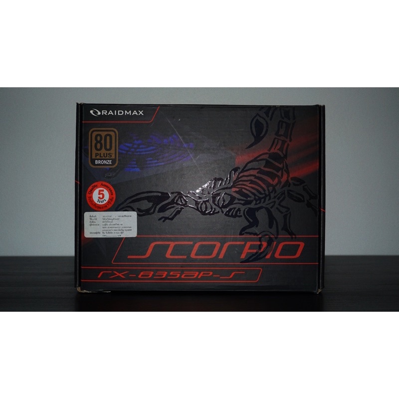 Raidmax Scorpio RX-835ap-s 835W 80+Bronze | Shopee Thailand