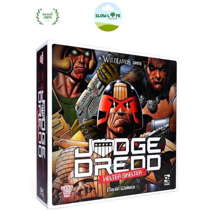 Judge Dredd Helter Skelter board game ตำหนิเล็กน้อย