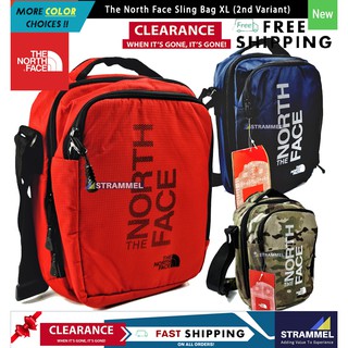 The North Face Sling XL กระเป๋าสะพายไหล่ กระเป๋าเมสเซนเจอร์ สะพายข้าง (ตัวแปรที่ 2) สําหรับการเดินทาง ประจําวัน แบบลําลอง