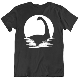 พร้อมส่ง เสื้อยืดลําลอง แขนสั้น พิมพ์ลาย Loch Ness Monster Believe Nessie Bigfoot Mythology หลากสี สําหรับผู้ชายS-5XL