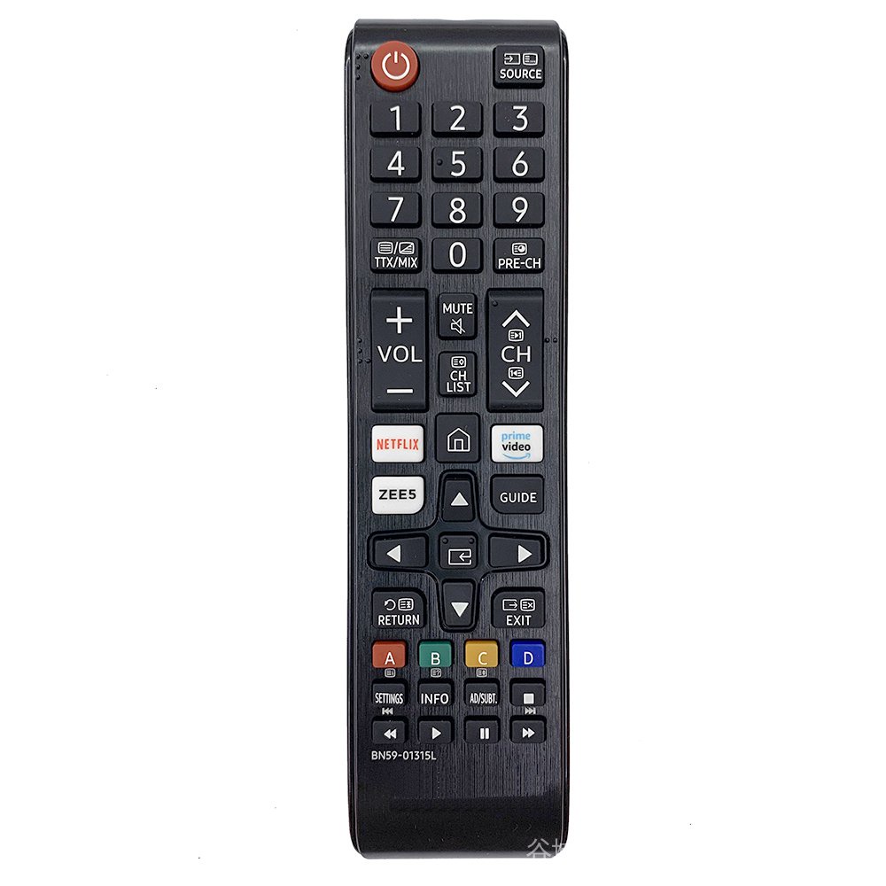 ใหม่ BN59-01315L สําหรับ Samsung สมาร์ททีวีรีโมทคอนโทรลพร้อม Netflix ZEE5 Prime Video Apps ใช้งานร่ว
