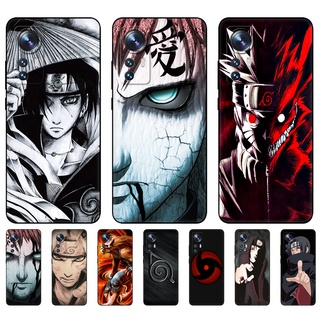 เคสโทรศัพท์มือถือ ซิลิโคนนิ่ม Tpu ลายการ์ตูนนารูโตะ Sasuke Minato สีดํา สําหรับ Xiaomi 12 Case For Xiaomi 12 PRO POCO F3 X3 NFC X3 PRO