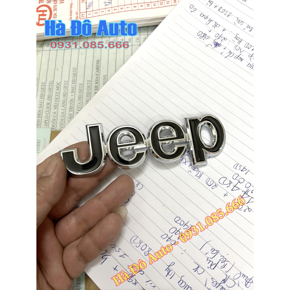 Jeep Braille - แสตมป์ตัวอักษร Jeep - รูปลอกตัวอักษร Jeep
