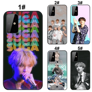 เคสโทรศัพท์มือถือลาย Bts Suga สําหรับ Samsung Galaxy S20 Ultra Plus S10E S 10 Note 10 Lite A51 A71 A81 A91