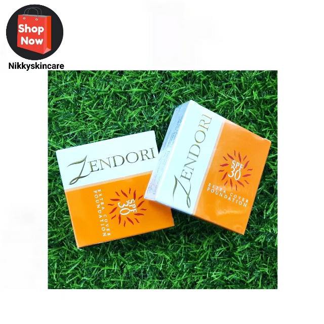 Zendori Extra Cover Foundation SPF 30 แป้งเซนโดริ สูตรปกป้องแสงแดด 30 เท่า