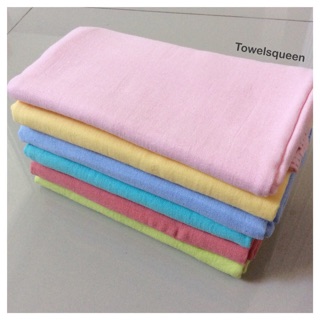 ผ้าอ้อมสาลู Family 27x27 นิ้ว สีพื้น/ลายริ้ว