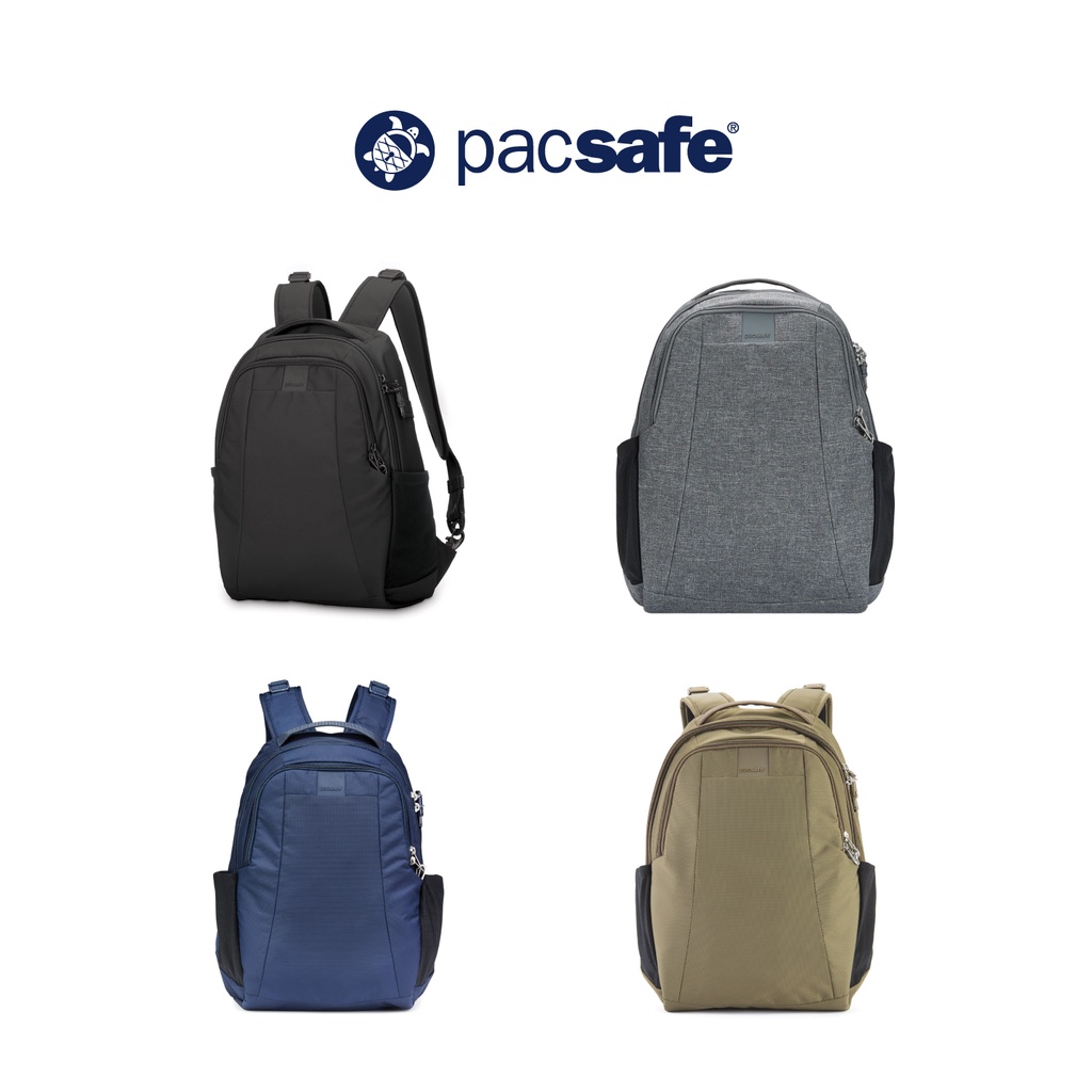 Pacsafe METROSAFE LS350 BACKPACK 15L ANTI-THEFT กระเป๋าเป้ กระเป๋าสะพายหลัง กระเป๋ากันขโมย