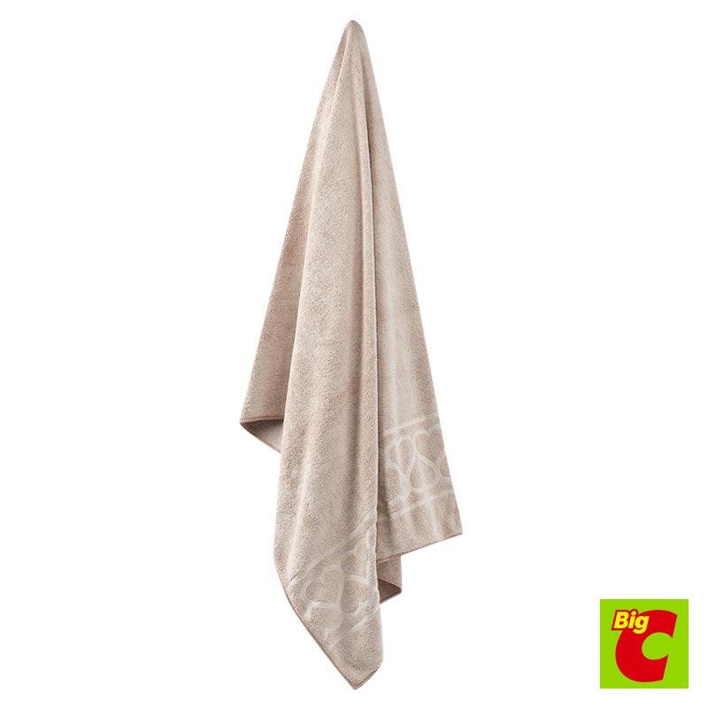 Nano ผ้าขนหนูนาโน xขนาด 2754 นิ้วสีน้ำตาล TowelSize 27x 54inches Brown