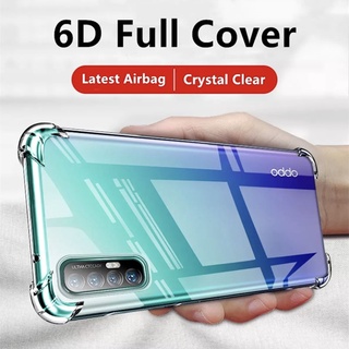 เคสโทรศัพท์มือถือแบบเจลลี่ ใส กันกระแทก 4 มุม สําหรับ OPPO Reno3 Pro 4G 5G CPH2035 CPH2037 CPH2036 PCRM00 PCRT00 CPH200