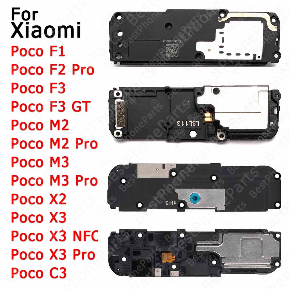 ของแท้ อะไหล่โมดูลลําโพงบัซเซอร์ สําหรับ Xiaomi Pocophone Poco F2 Pro F3 GT M2 M3 X2 X3 NFC C3