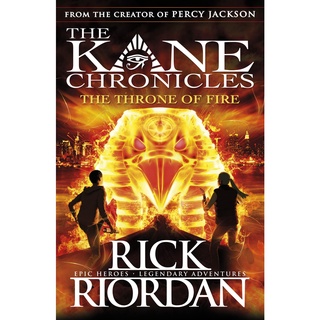 The Throne of Fire (The Kane Chronicles Book 2) (The Kane Chronicles) English book ใหม่ส่งด่วน