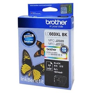 Brother Ink รุ่น LC-669XLBK - Black