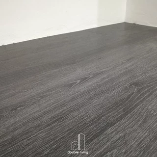 Double Living SPC Vinyl Flooring 5.5 mm กระเบื้องไวนิล SPC ลายไม้คลิกล๊อค ความหนา 5.5 มม. (โฟมในตัว) ขนาด 182*1220*5.5