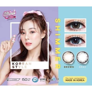 💫Wink : Shimmer Size L ตาโต แบ๊ว สายตาปกติ -10.00