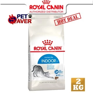 Royal Canin cat Indoor 2kg / 1.2kg สูตร แมวโต เลี้ยง ในบ้าน 2 kg / 1.2kg.