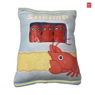 MINISO หมอนตุ๊กตา หมอนรูปทรงห่อขนม Snack Bag Pillow