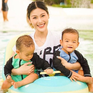 Baby Swimsuits ชุดว่ายน้ำบอดี้สูท Hey Bro!