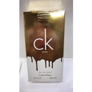 CK One Gold Limited Edition EDT 200ml กล่องซีล(เช็คสต้อคก่อนทำรายการนะคะ)