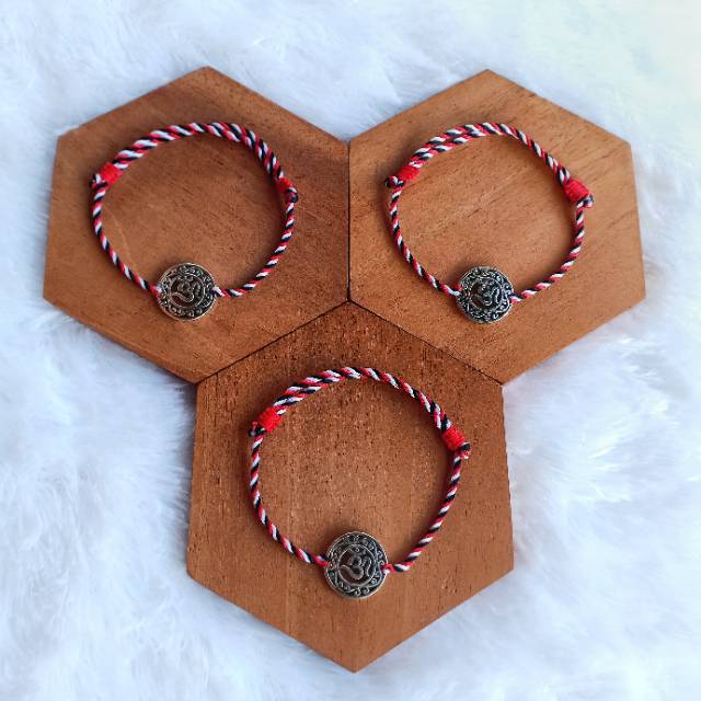Omkara Metal x Cakra Sud Sogan Charm Bracelet/Bali Bracelet/Craft Dewata/Mens Bracelet/Mens Bracelet