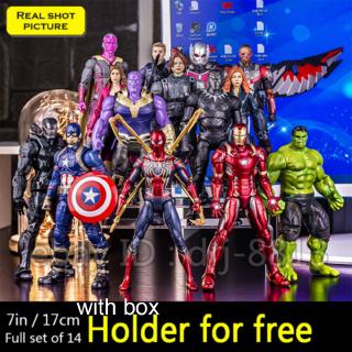 ฟิกเกอร์ Marvel Legends Avengers Captain America Spider Man Iron Man ขนาด 7 นิ้ว