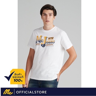 Mc Jeans เสื้อยืดผู้ชาย แขนสั้น สีขาว MTTZ367