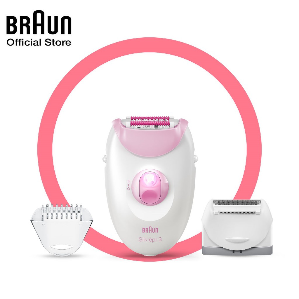 BRAUN เครื่องถอนขนไฟฟ้าบราวน์รุ่น SE3-270