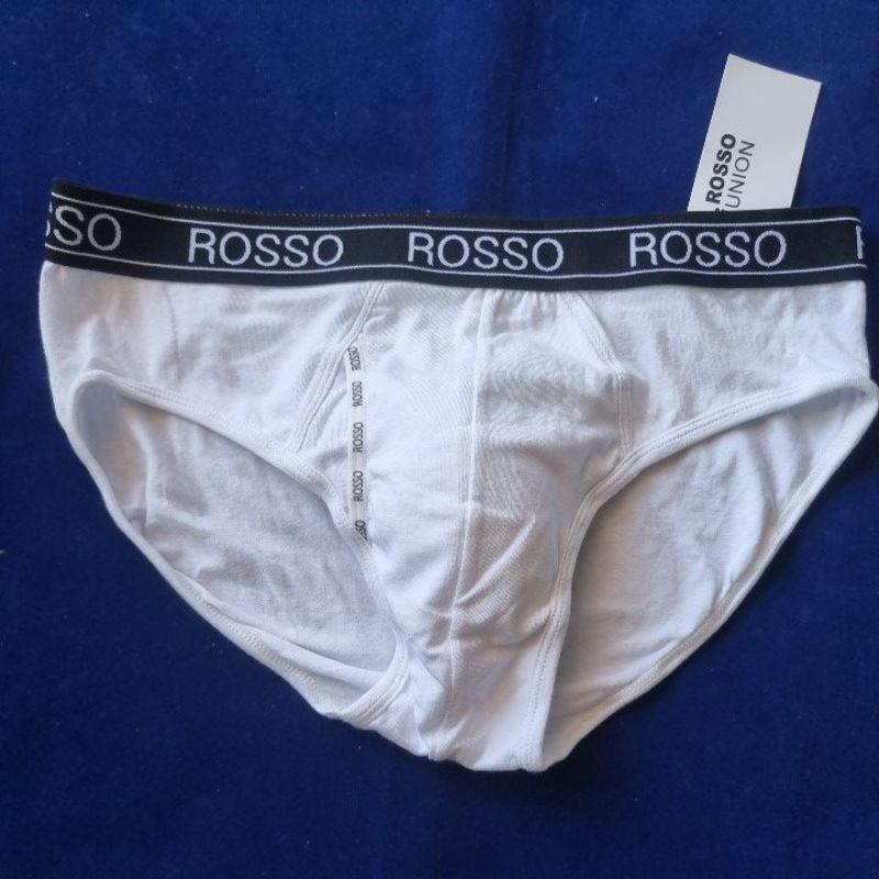 Rosso กางเกงชั้นในชายบ้านๆมือหนึ่ง รุ่นหายากแล้ว มี Size XL เอว 34-38" และ L เอว 32-34" ไม่ระบุชื่อห