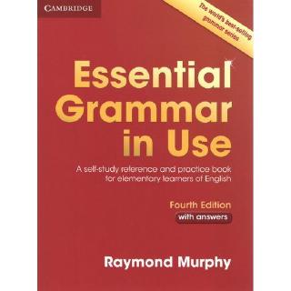 DKTODAY หนังสือ ESSENTIAL GRAMMAR IN USE WITH ANSWERS (4ED) ฉบับภาษาอังกฤษ มีเฉลย