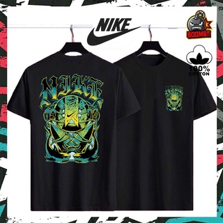 คอลูกเรือเสื้อยืดคอกลมNike ราคา เสื้อยืดแขนสั้นลําลอง ผ้าฝ้าย 100% พิมพ์ลาย ทรงหลวม พลัสไซซ์ แฟชั่นสําหรับผู้ชาย และผู้ห