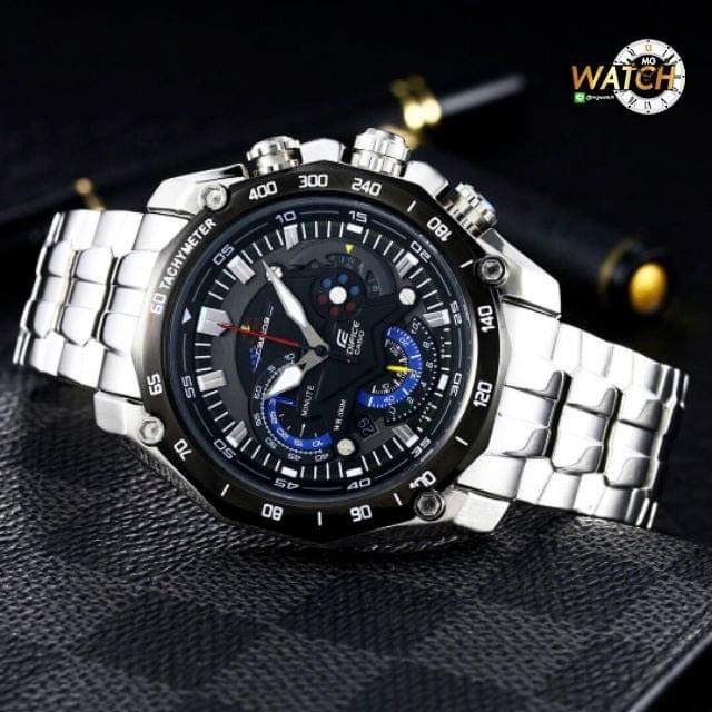 นาฬิกาข้อมือผู้ชาย ทรง Sport ยี่ห้อ Casio Edifice แท้เครื่องญี่ปุ่น 🔥อุปกรณ์ครบ🔥 Mgwatch