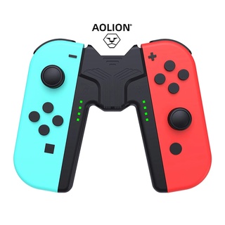 แท่นชาร์จไฟสําหรับจอยสวิทช์ Joycon ควบคุมเกมสําหรับ Nintendo Switch