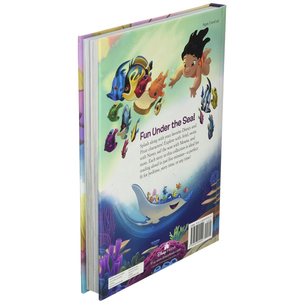 พร้อมส่ง *ลิขสิทธิ์แท้* 5-Minute Under the Sea Stories (5-Minute Stories) Hardcover –ปกแข็ง ราคา ถูกที่สุด ดีลบีเคเค แกลเลอรีภาพที่ 3