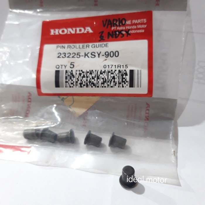 คู่มือลูกกลิ้งพิน vario 110 vario 125 บีทคาร์บูเรเตอร์ esp genio scoopy esp เดิม AHM 23225 KSY 900