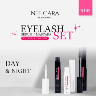 Nee Cara eyelash set มาสคาร่าแพ็คคู่สุดคุ้ม