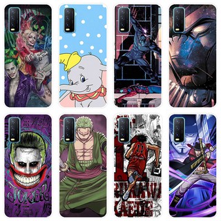 เคสสำหรับ VIVO Y12s Case Silicone Back Cover Soft Casing VIVOY12s Y 12s cartoon TPU เคส